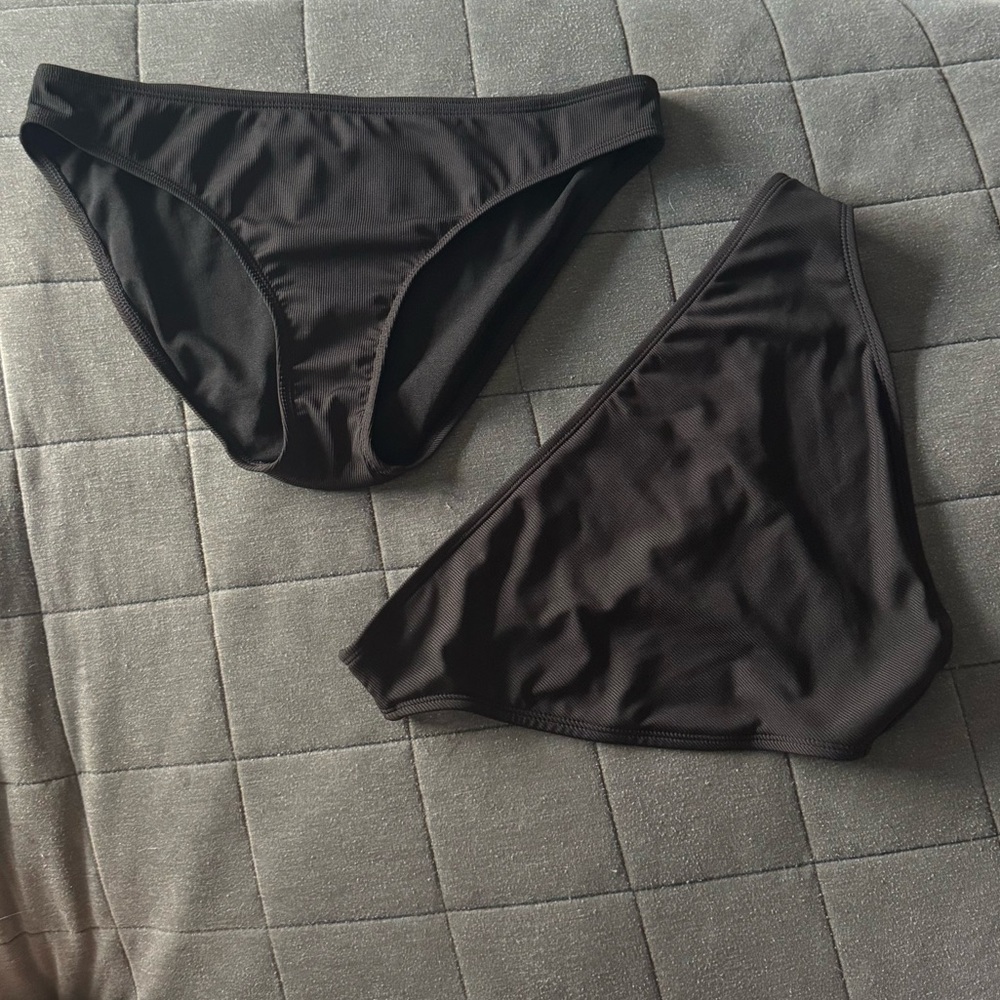 x2 Bundle Black Swim Bottoms!
